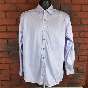 Kenneth Cole‎ Reactions Dress Shirt Men's Lavender Medium